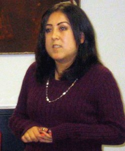 Nadezda Amaya in 2008, a master's degree student in the Department of Agricultural and Applied Economics at Virginia Tech